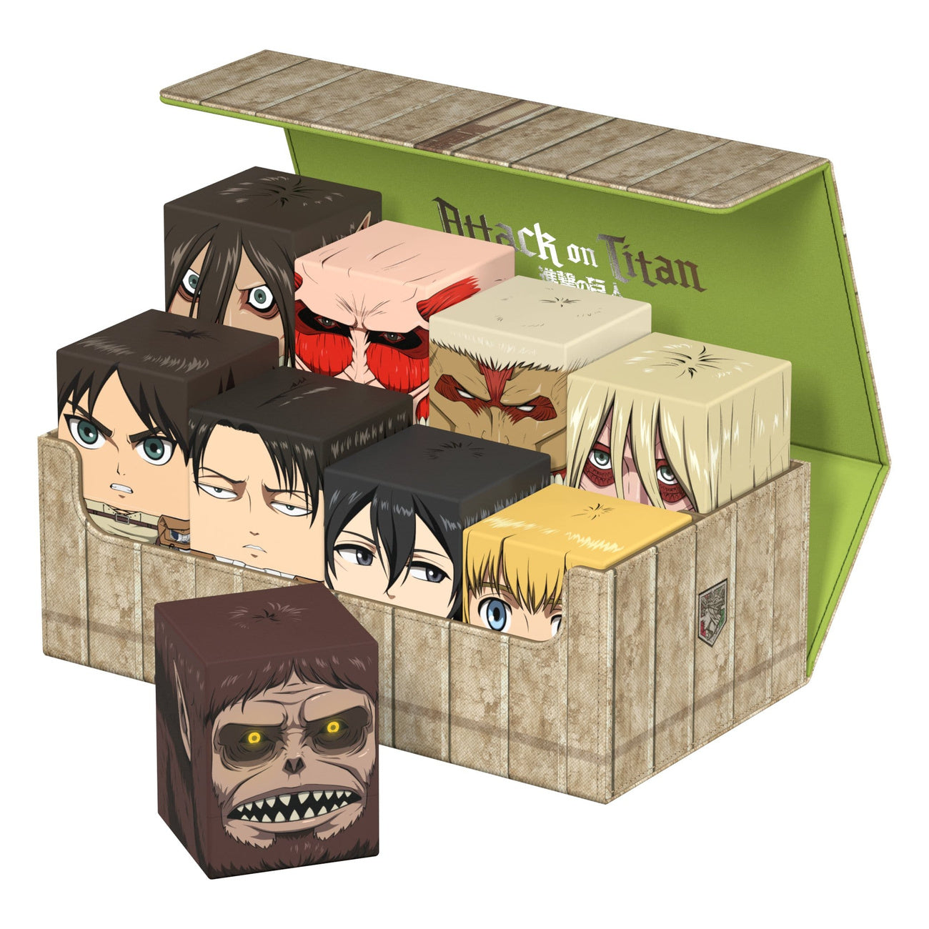 Product image Squaroes Squaroe Attack on Titan Collector's Case - Shiganshina District