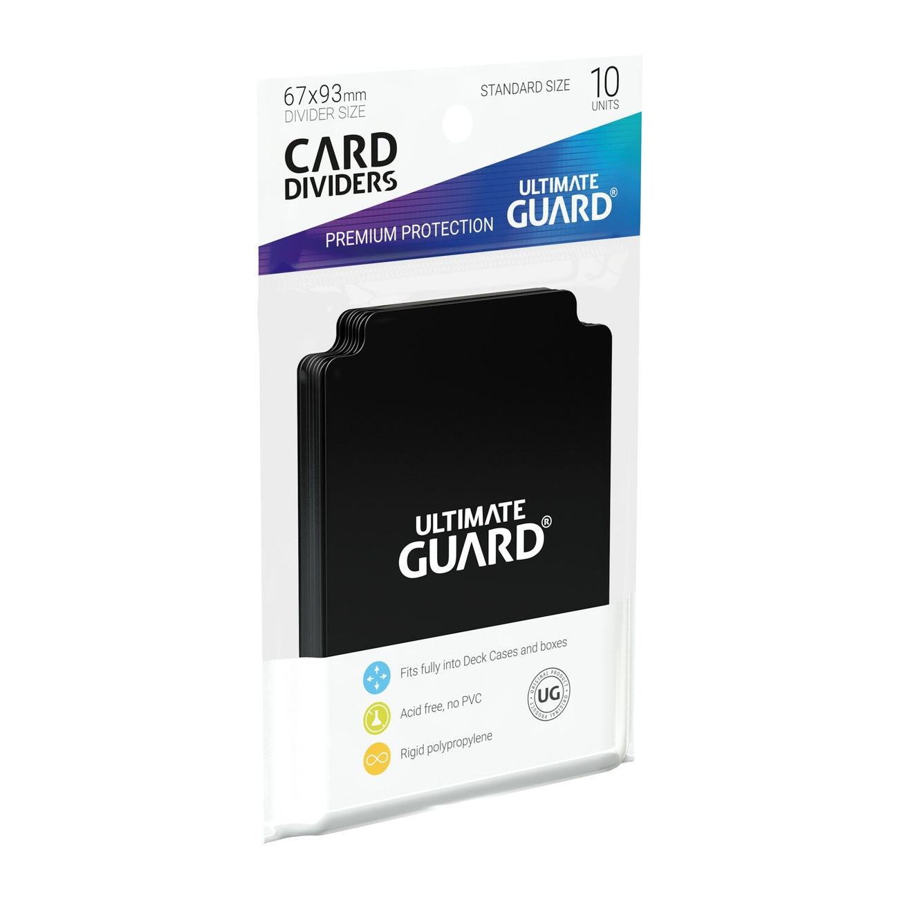 Product image Ultimate Guard Card Dividers Standard Size (10) - Black