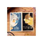 Product image My Neighbor Totoro Sticker Catbus & Flying Totoro Retro