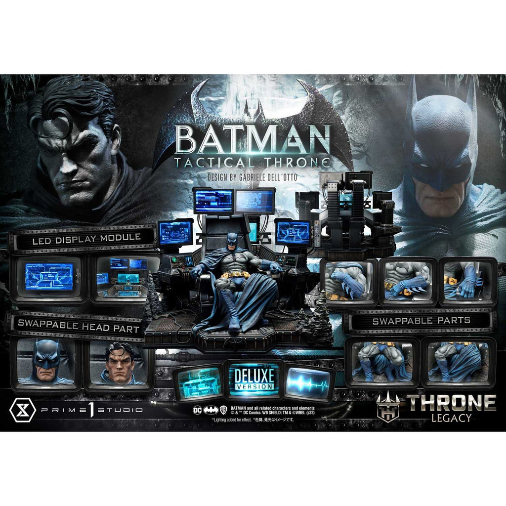 Product image DC Comics Throne Legacy Collection Statue 1/3 Batman Tactical Throne Deluxe Bonus Version 57 cm