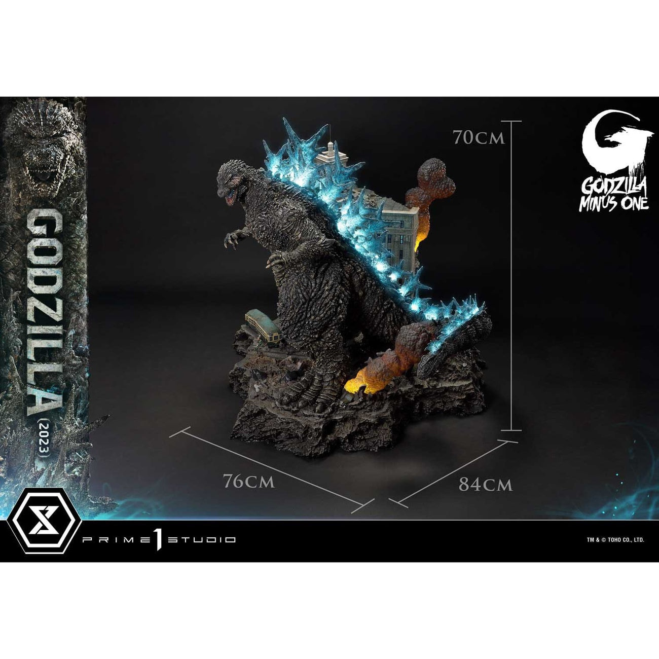 Product image Godzilla Minus One Diorama Masterline Series Godzilla 2023 Bonus Version 70 cm