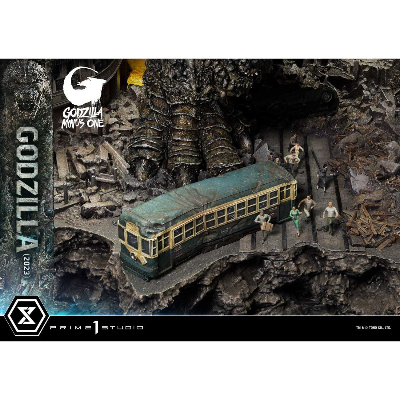 Product image Godzilla Minus One Diorama Masterline Series Godzilla 2023 Bonus Version 70 cm