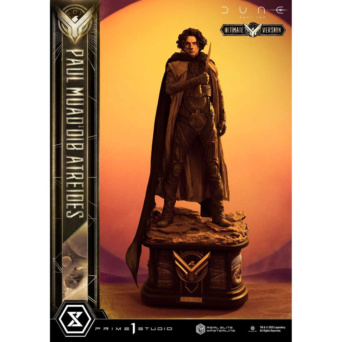 Product image Dune: Part Two Real Elite Masterline Series Statue 1/3 Paul Atreides Ultimate Bonus Version 90 cm