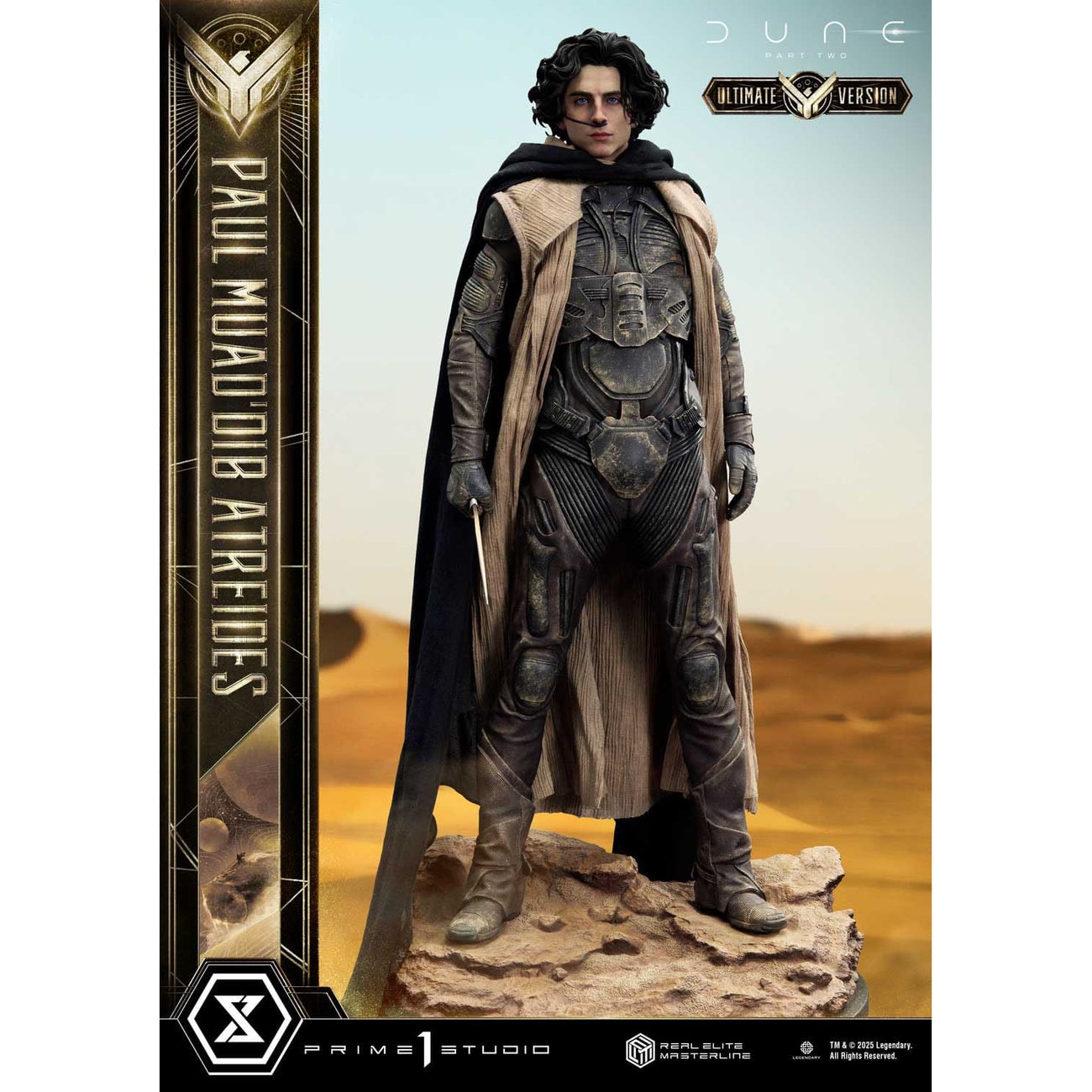 Product image Dune: Part Two Real Elite Masterline Series Statue 1/3 Paul Atreides Ultimate Bonus Version 90 cm