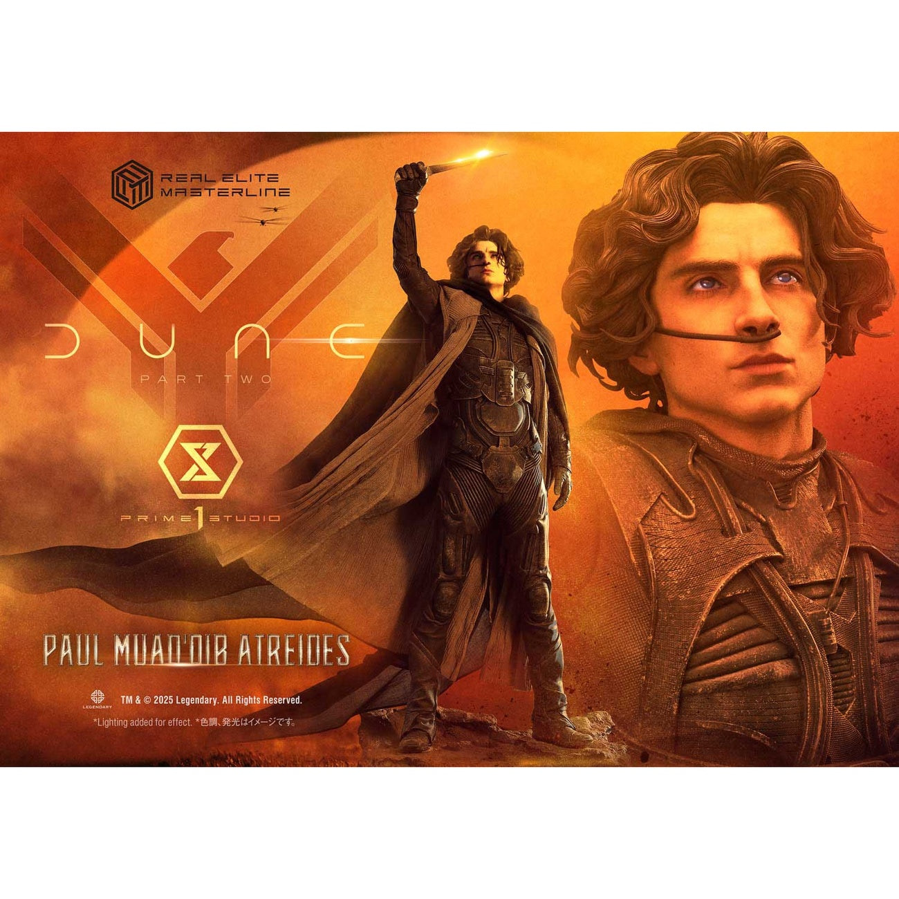 Product image Dune: Part Two Real Elite Masterline Series Statue 1/3 Paul Atreides Ultimate Bonus Version 90 cm