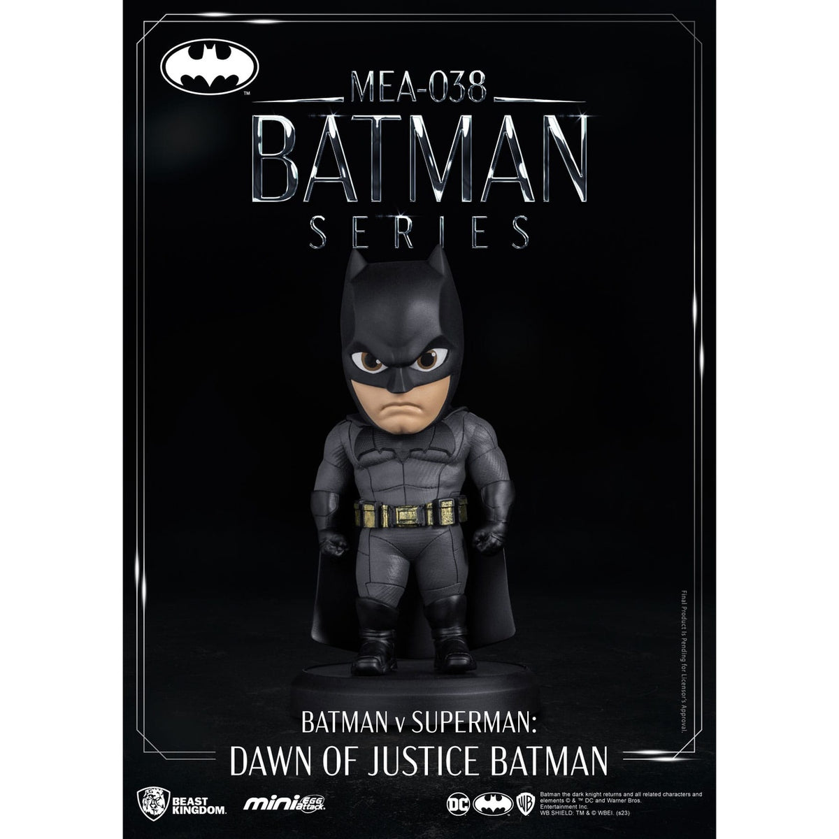Product image DC Comics Mini Egg Attack Figure Batman v Superman: Dawn of Justice Batman 8 cm