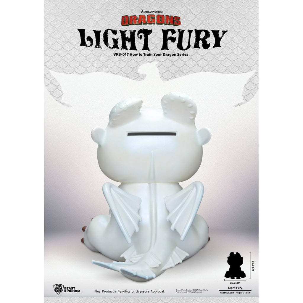 Product image How to Train Your Dragon Functional Figure Money Box Light Fury 35 cm