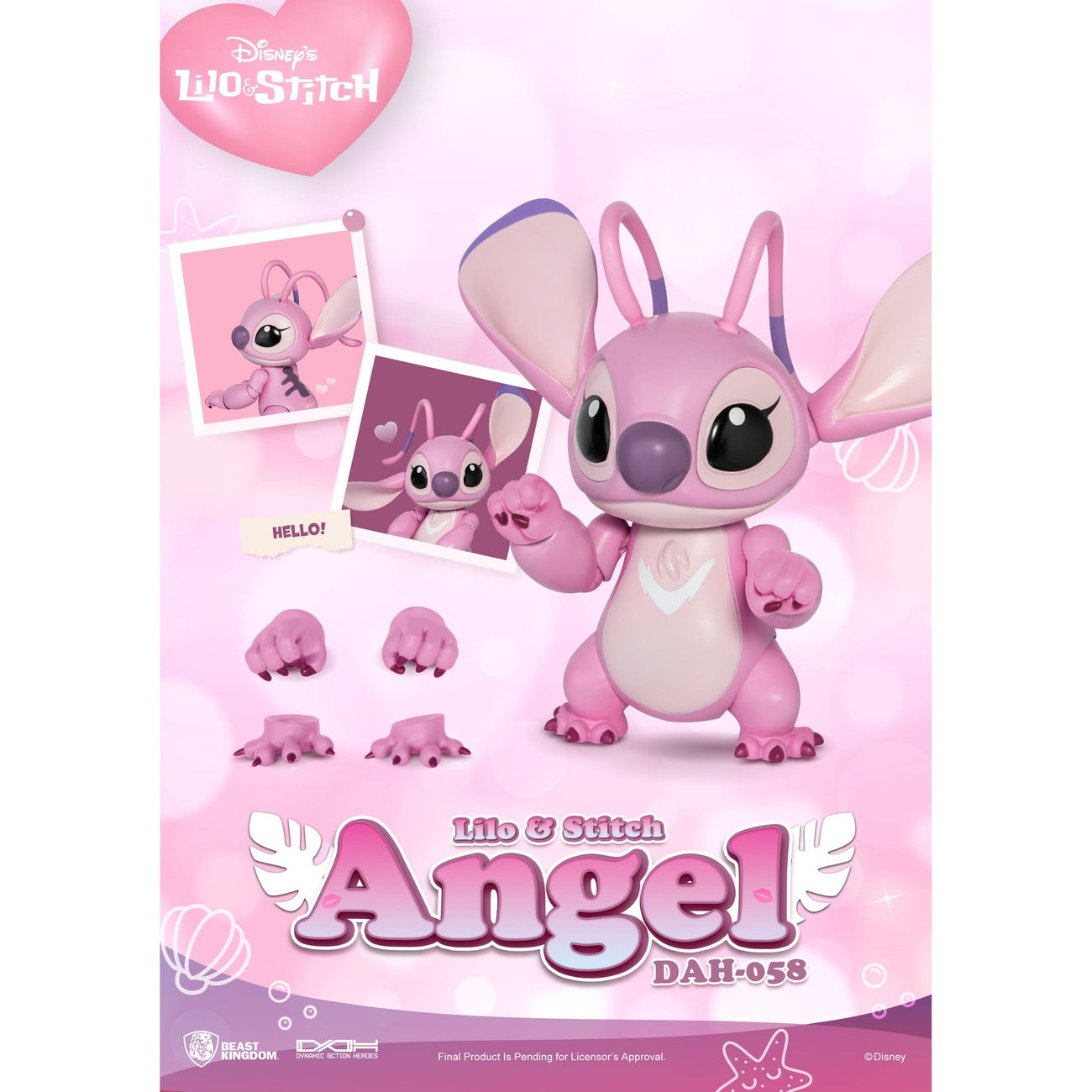 Product image Disney Dynamic 8ction Heroes Action Figure 1/9 Angel (Lilo & Stitch) 16 cm