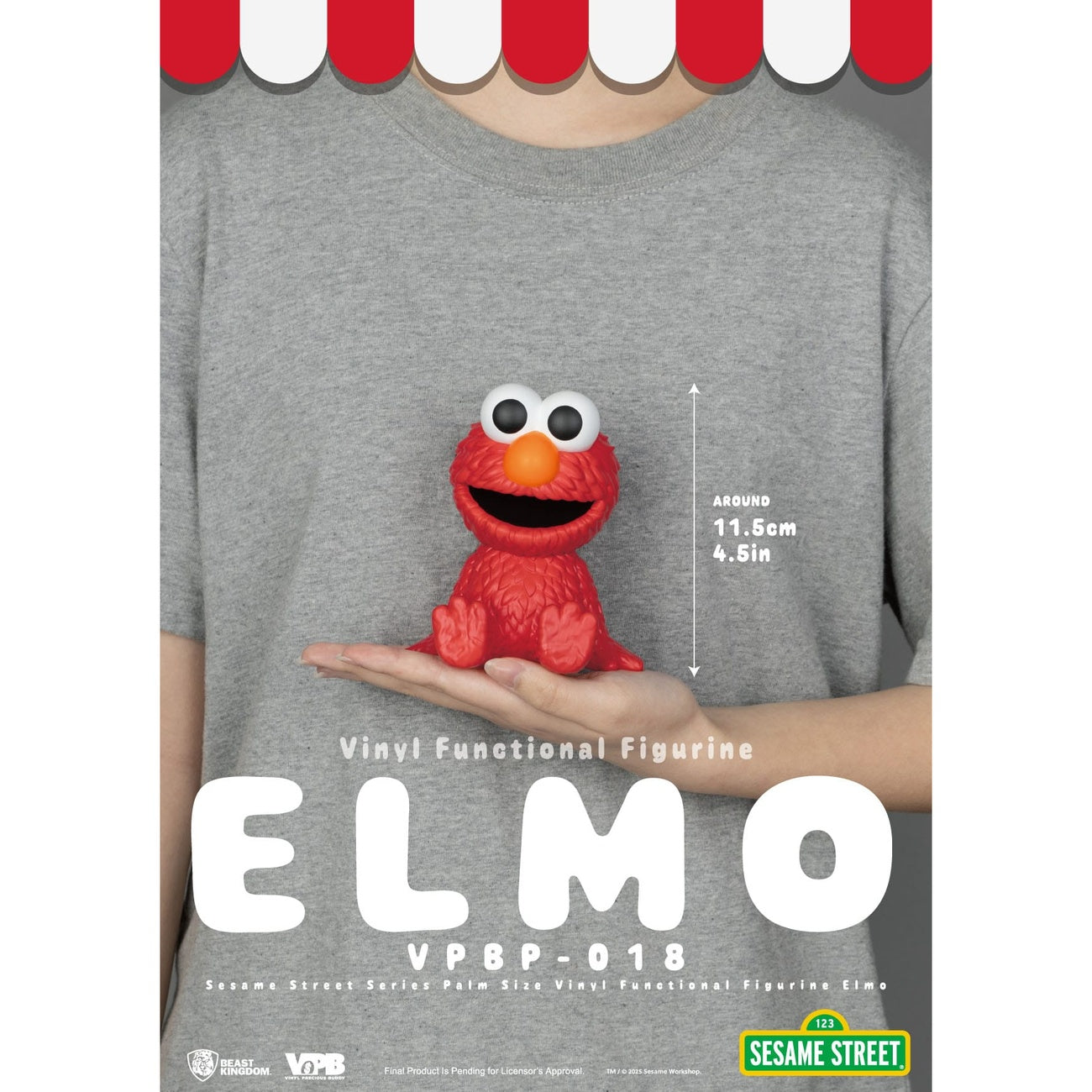 Product image Sesame Street Piggy Vinyl Money Box Elmo 12 cm