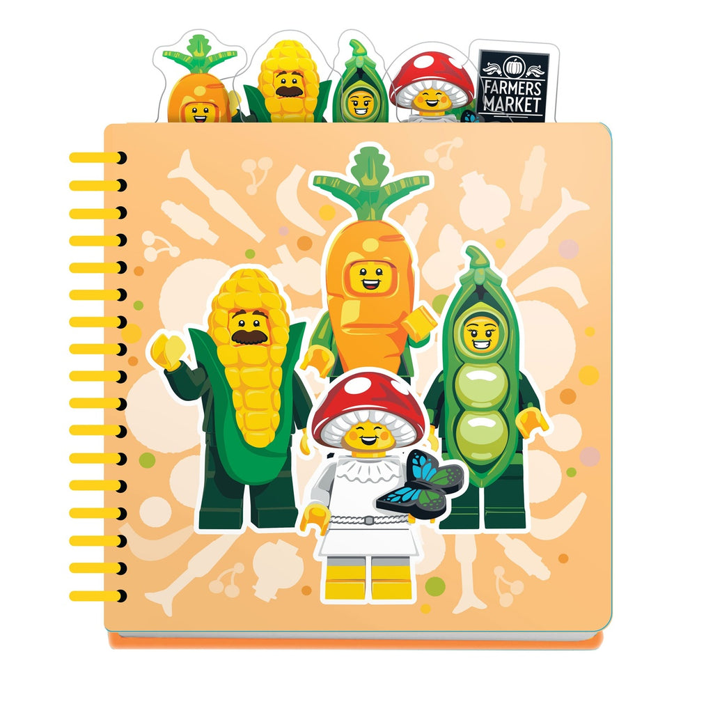 Product image LEGO Minifigures Tab Notebook Farmers’ Market