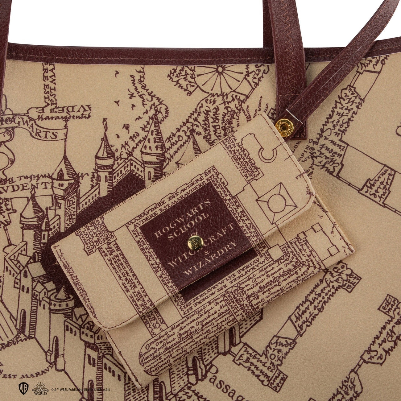 Product image Harry Potter Tote Bag & Wallet Marauder's Map