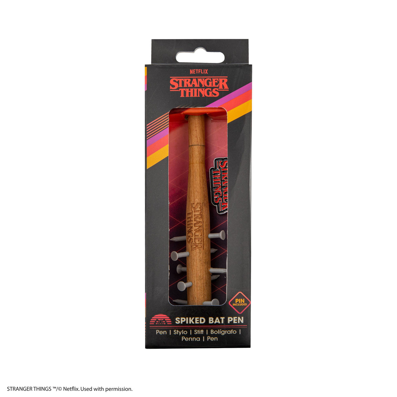 Product image Stranger Things Spiky Bat Pen & Stranger Things Pin