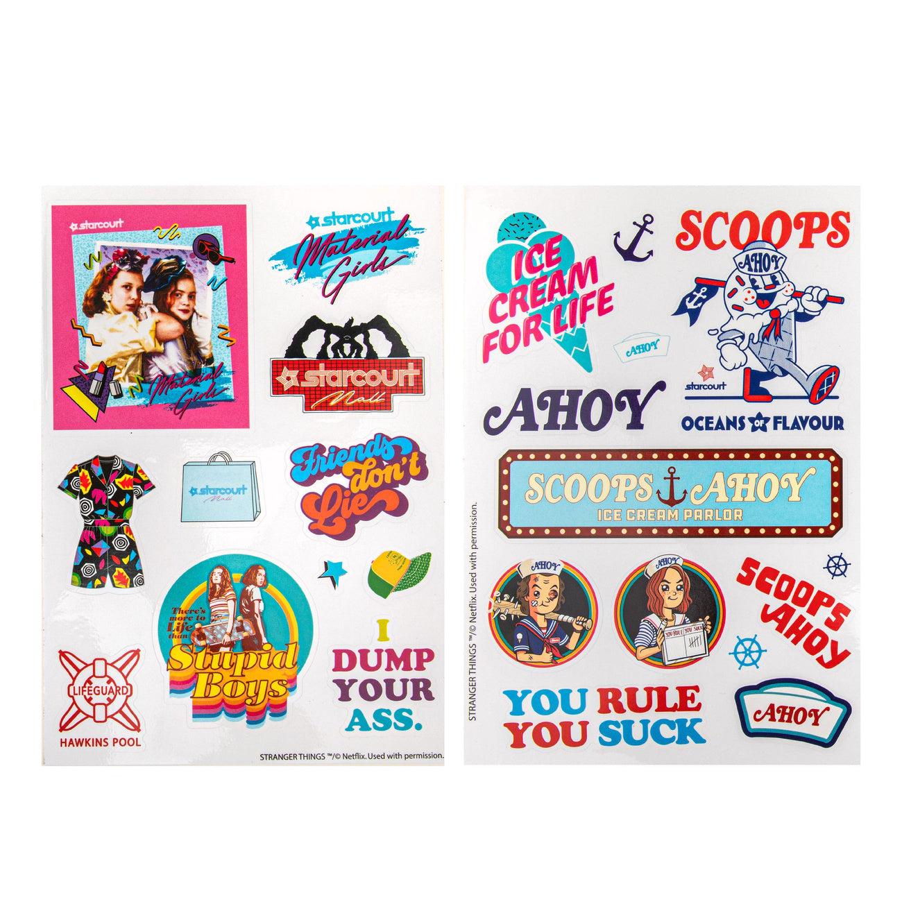 Product image Stranger Things Sticker Pack Season 3