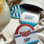 Product image Stranger Things Coasters Scoops Ahoy Set of 4