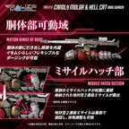 Product image Zoids Plastic Model Kits 2-Pack 1/100 RMZ-010 Canoly Molga & Hell Cat Base Guards Sets 20 cm