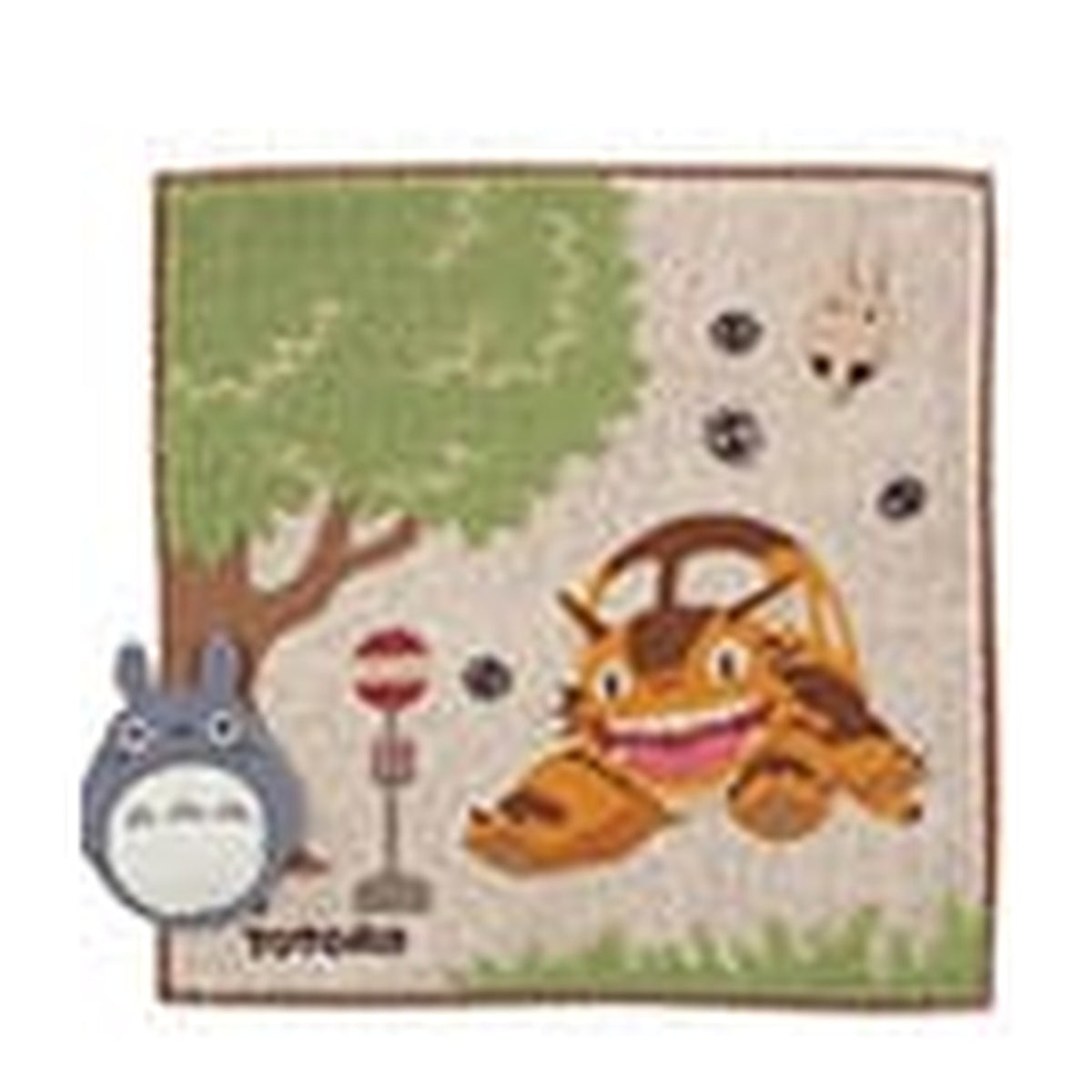 Product image My Neighbor Totoro Mini Towel Bus Stop 25 x 25 cm