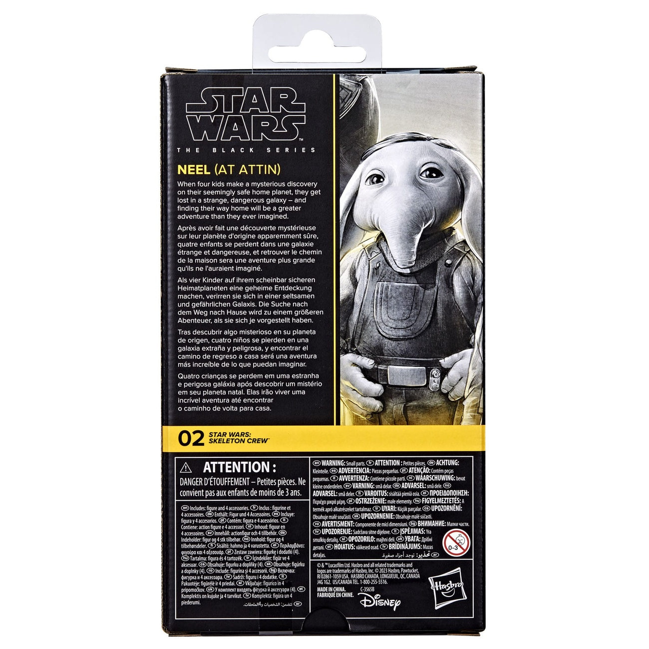 Product image Star Wars: Skeleton Crew Black Series Action Figure Neel (At Attin) 15 cm
