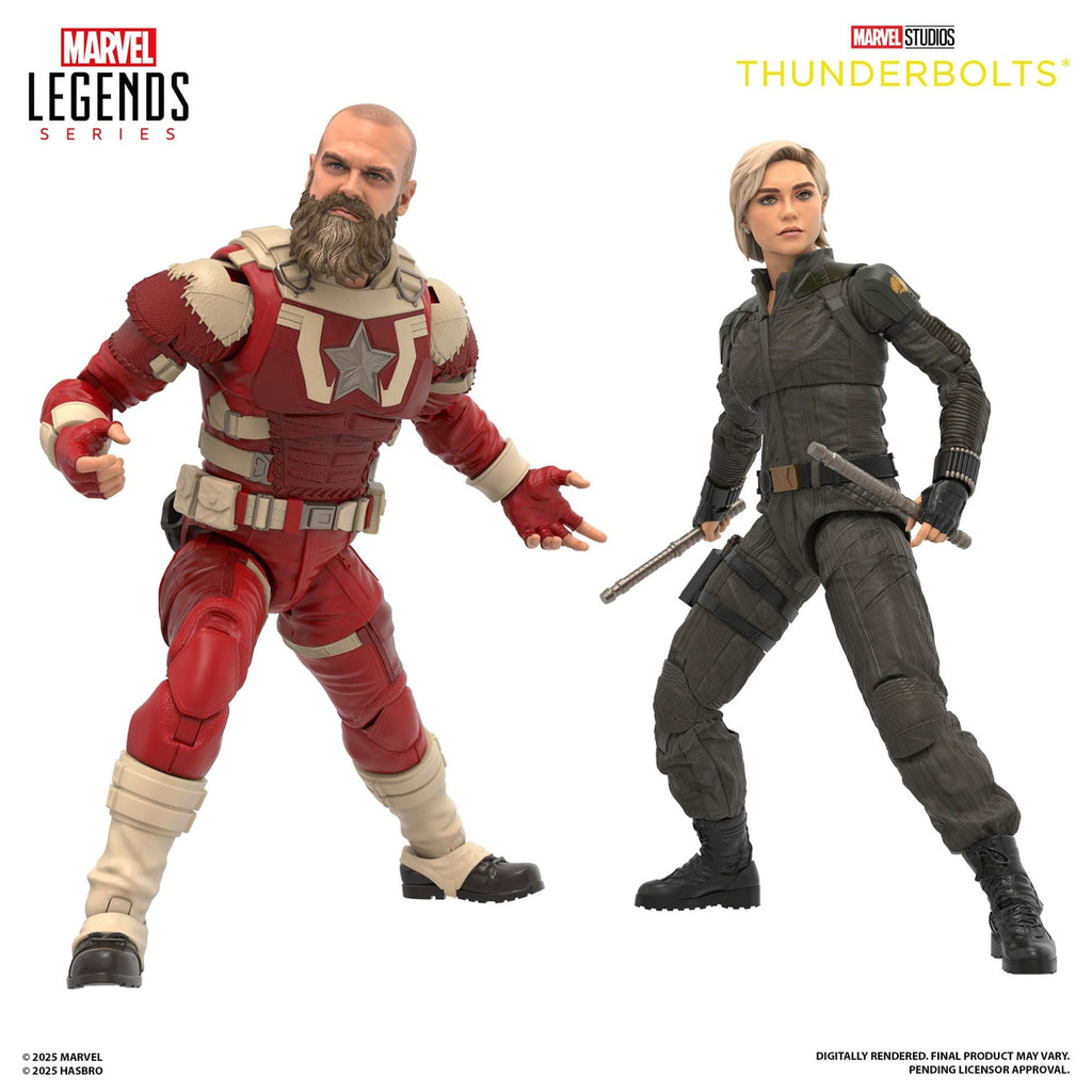 Product image Thunderbolts Marvel Legends Action Figures 2-Pack Yelena Belova & Red Guardian 15 cm