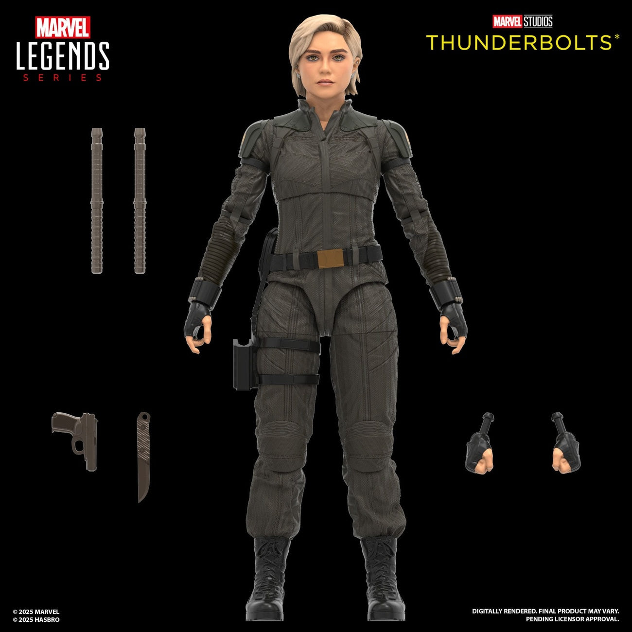 Product image Thunderbolts Marvel Legends Action Figures 2-Pack Yelena Belova & Red Guardian 15 cm