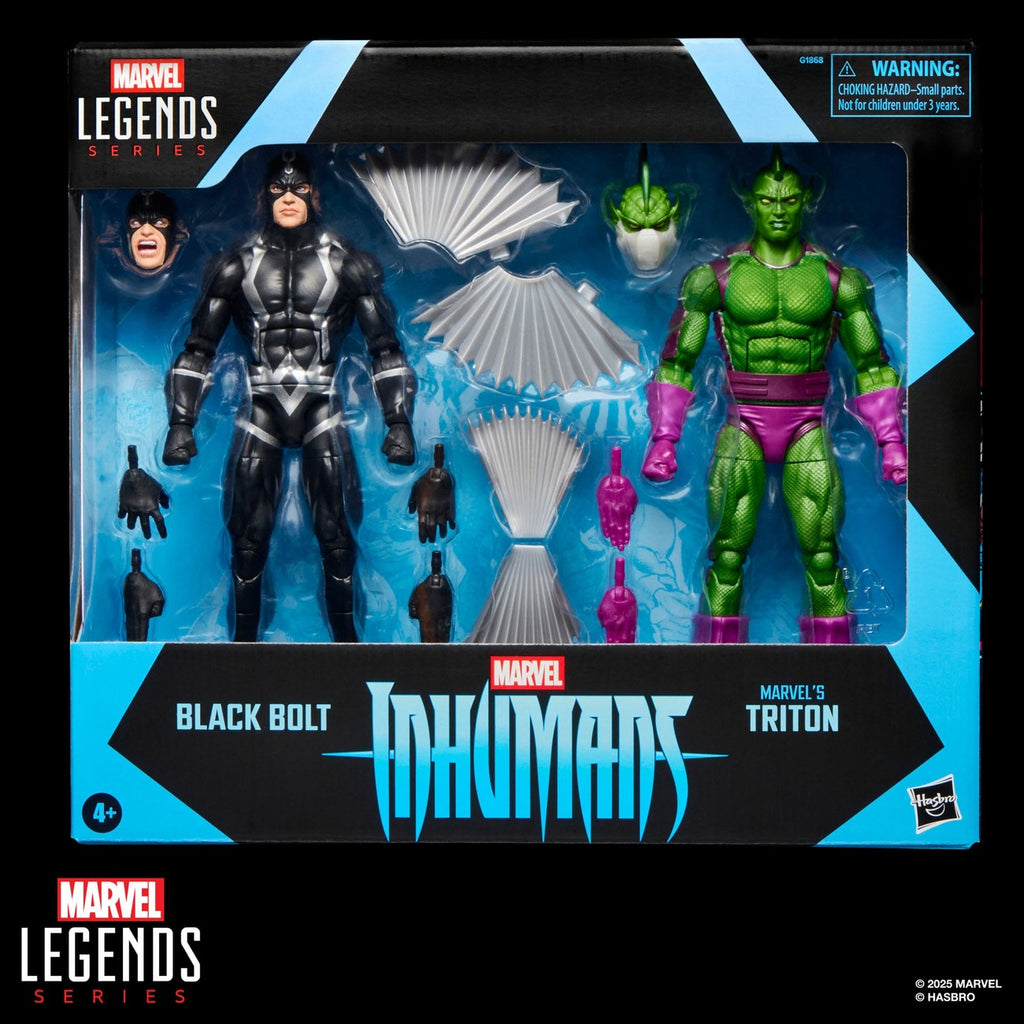 Product image Inhumans Marvel Legends Action Figures 2-Pack Black Bolt & Marvel's Triton 15 cm