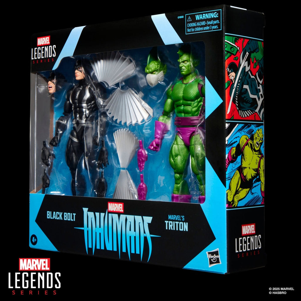 Product image Inhumans Marvel Legends Action Figures 2-Pack Black Bolt & Marvel's Triton 15 cm