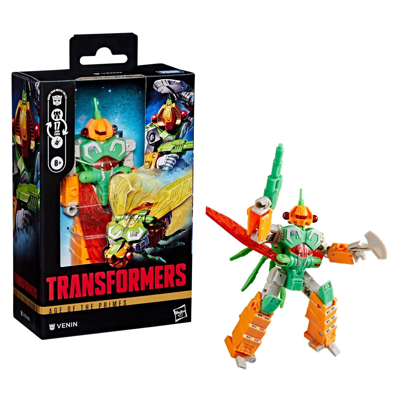 Product image Transformers Age of the Primes Deluxe Class Action Figure Venin 14 cm