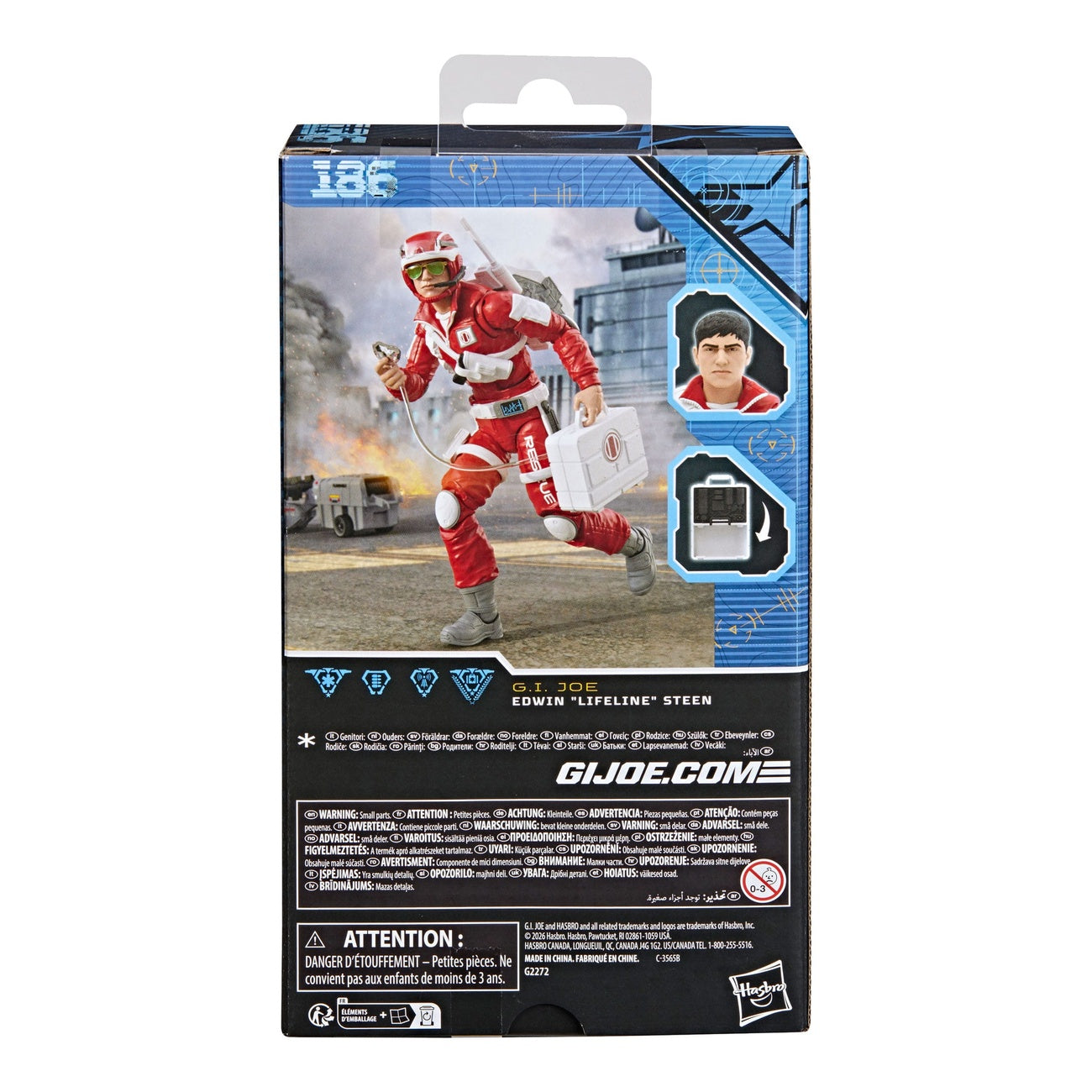 Product image G.I. Joe Classified Series Action Figure Edwin "Lifeline" Steen 15 cm
