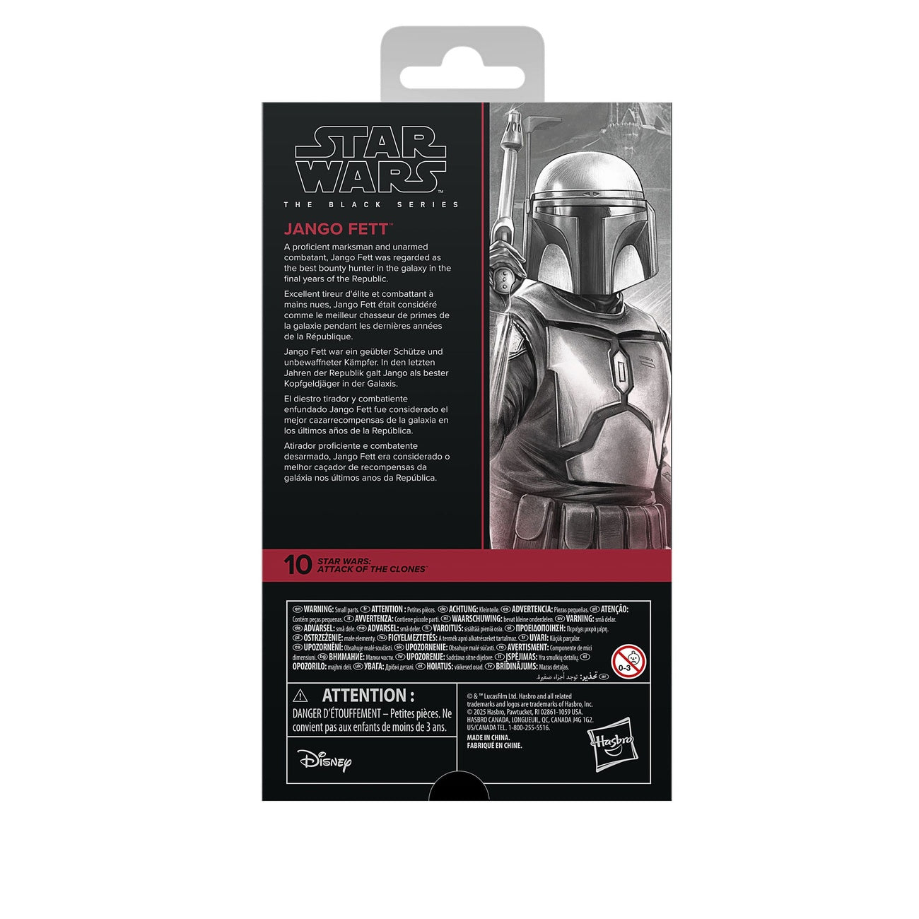 Product image Star Wars Episode II Black Series Action Figure Jango Fett 15 cm