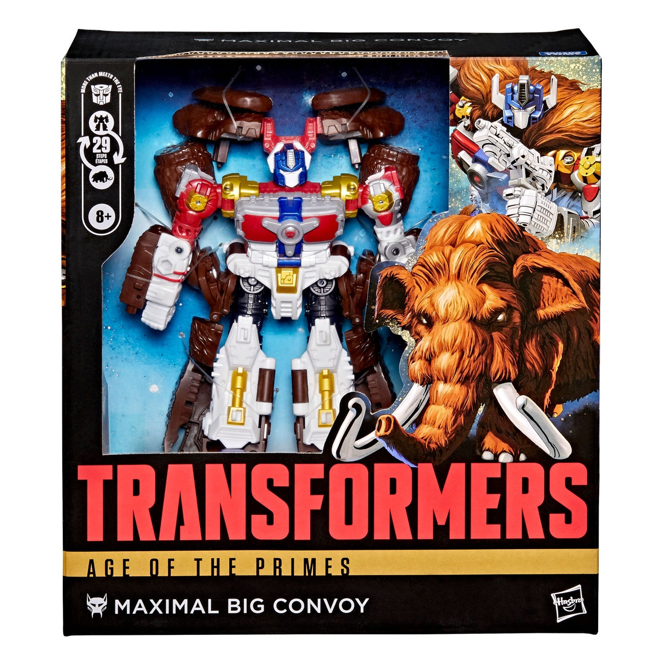 Product image Transformers Age of the Primes Leader Class Action Figure Maximal Big Convoy 19 cm