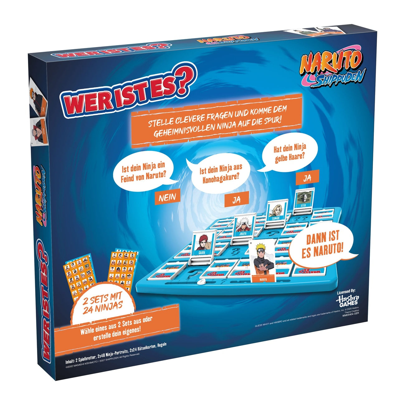 Product image Naruto Board Game Guess Who Famous Buildings *German Version*