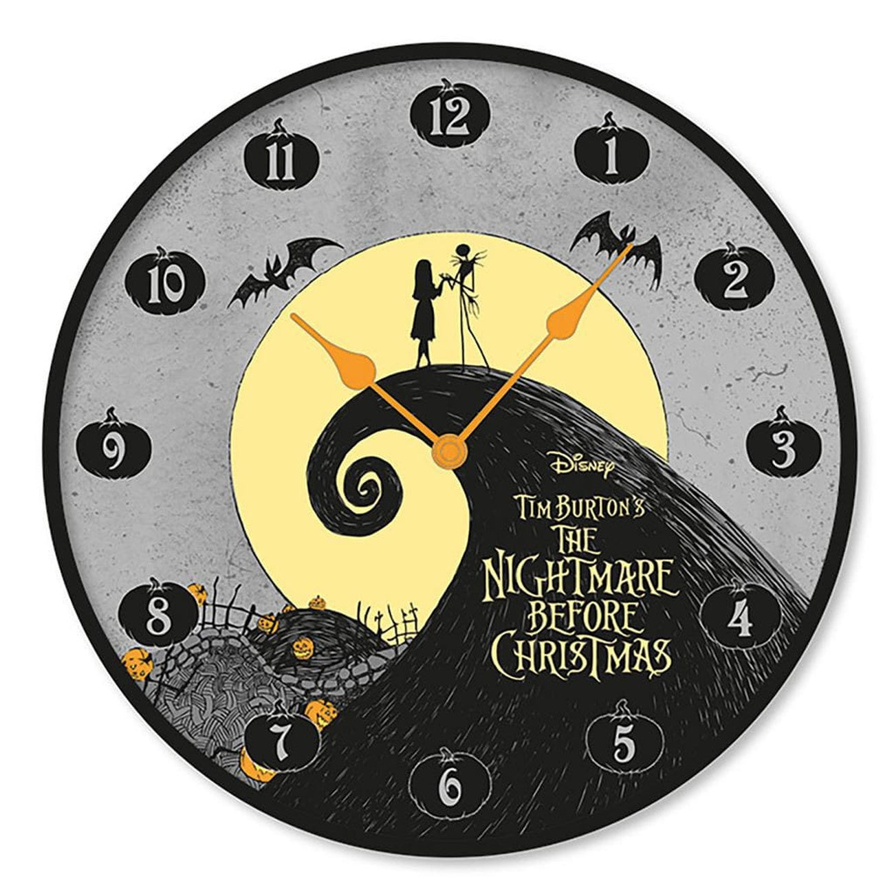 Product image Nightmare Before Christmas Wall Clock Jack & Sally
