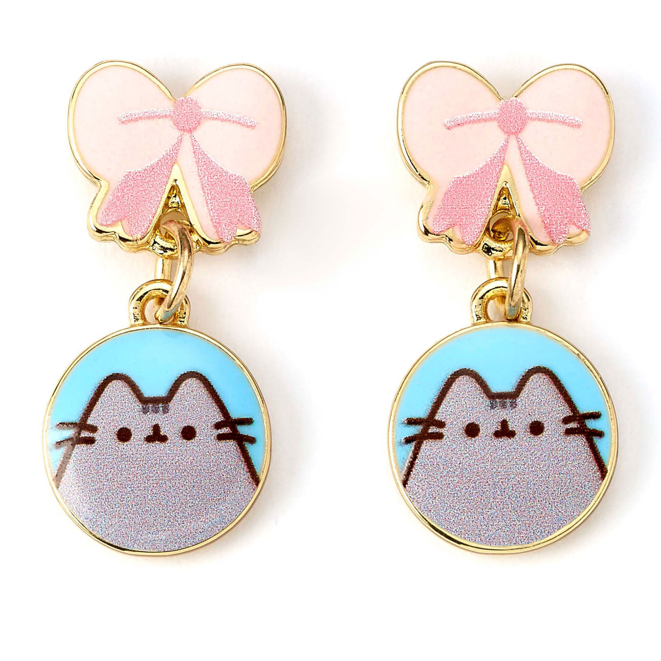 Product image Pusheen Drop Earrings Pink Bows