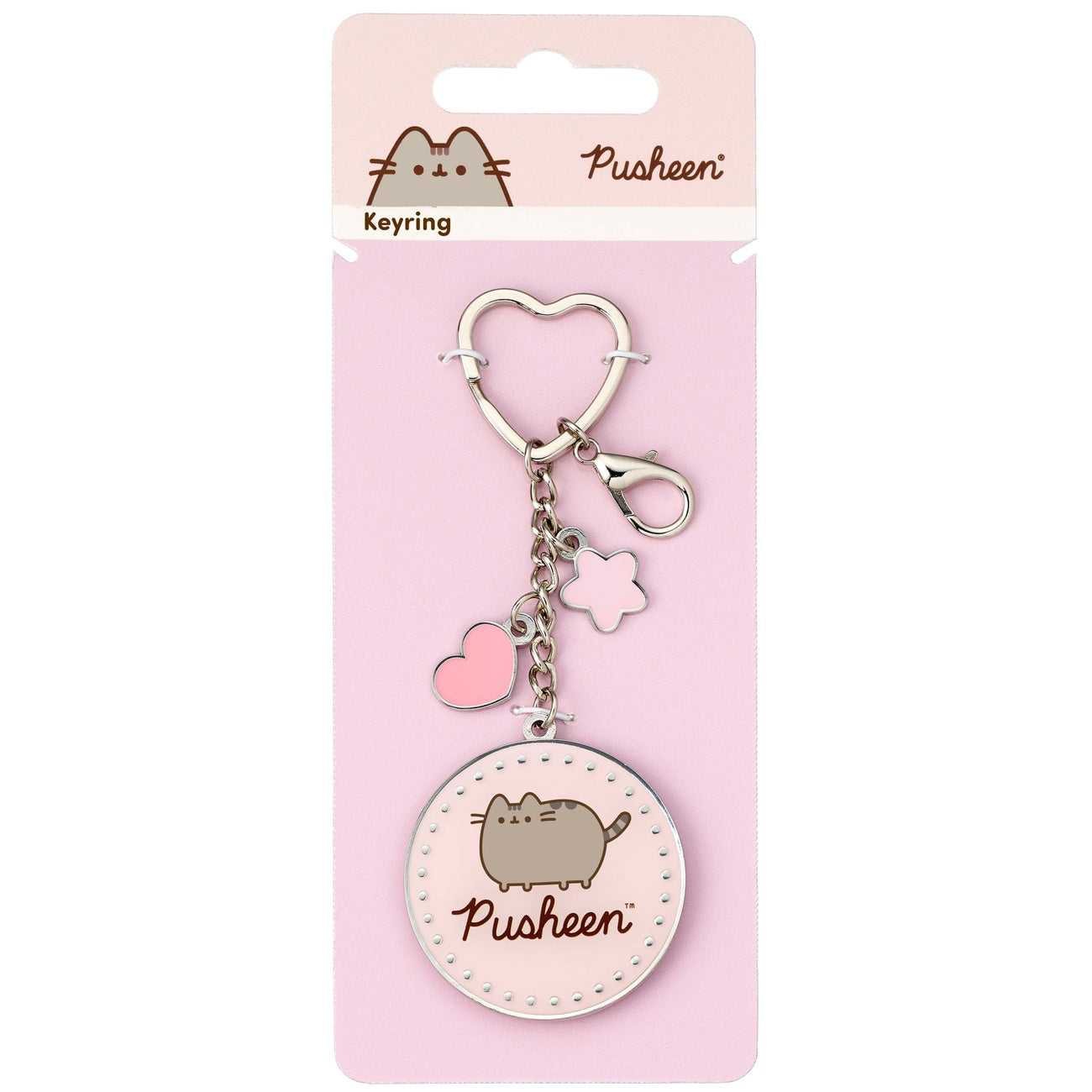 Product image Pusheen Keychain Pink Name