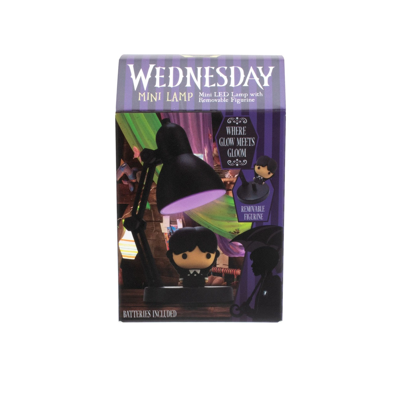 Product image Wednesday Mini LED Lamp with Figure 10 cm