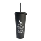 Product image Wednesday Tumbler with Straws 485 ml