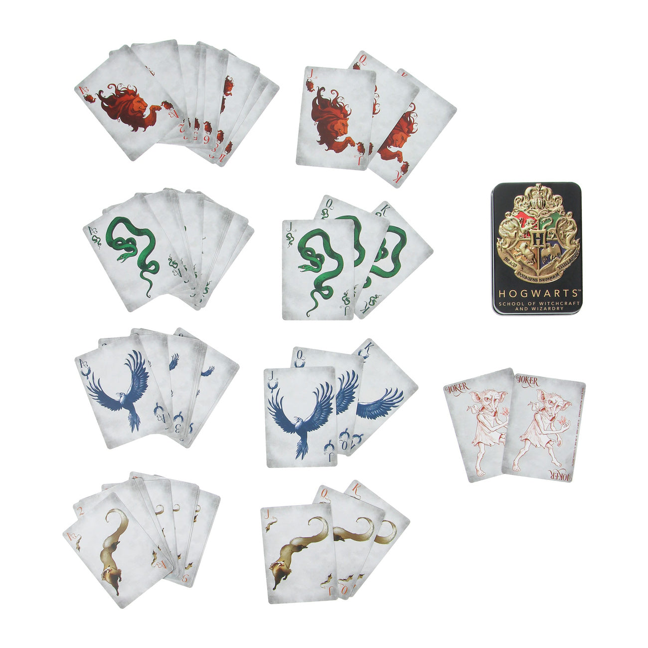 Product image Harry Potter Playing Cards Hogwarts