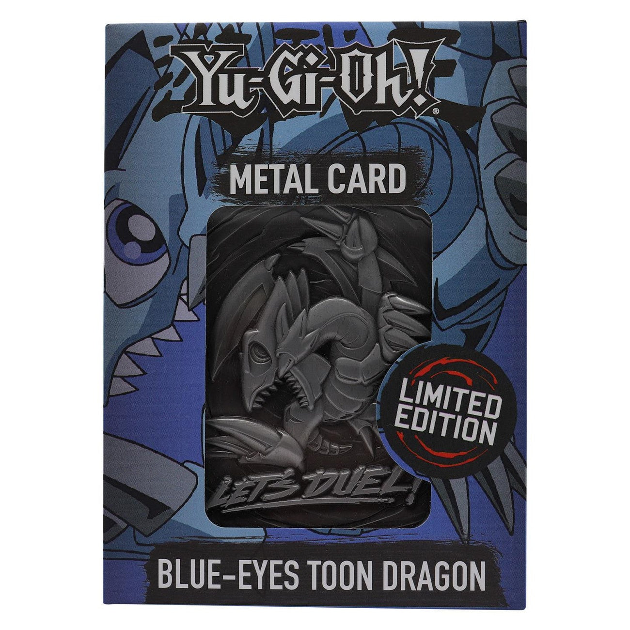 Product image Yu-Gi-Oh! Replica Card Blue Eyes Toon Dragon Limited Edition