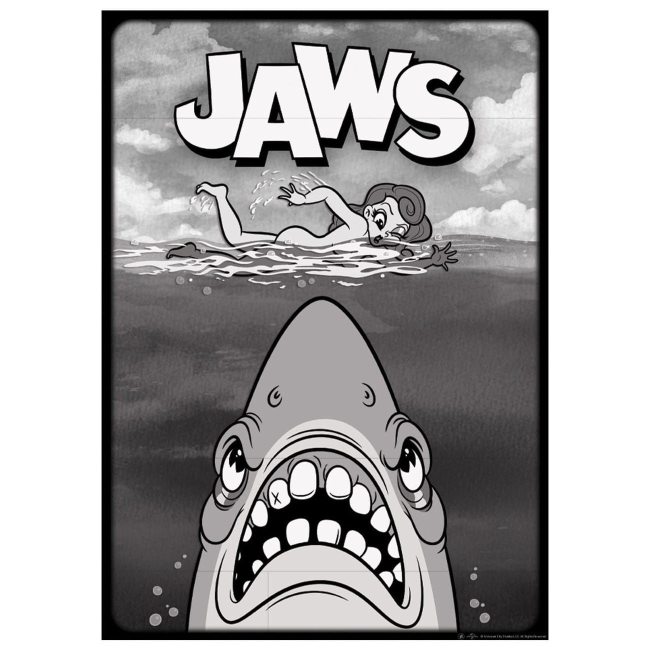 Product image Jaws Art Print Limited Edition 42 x 30 cm