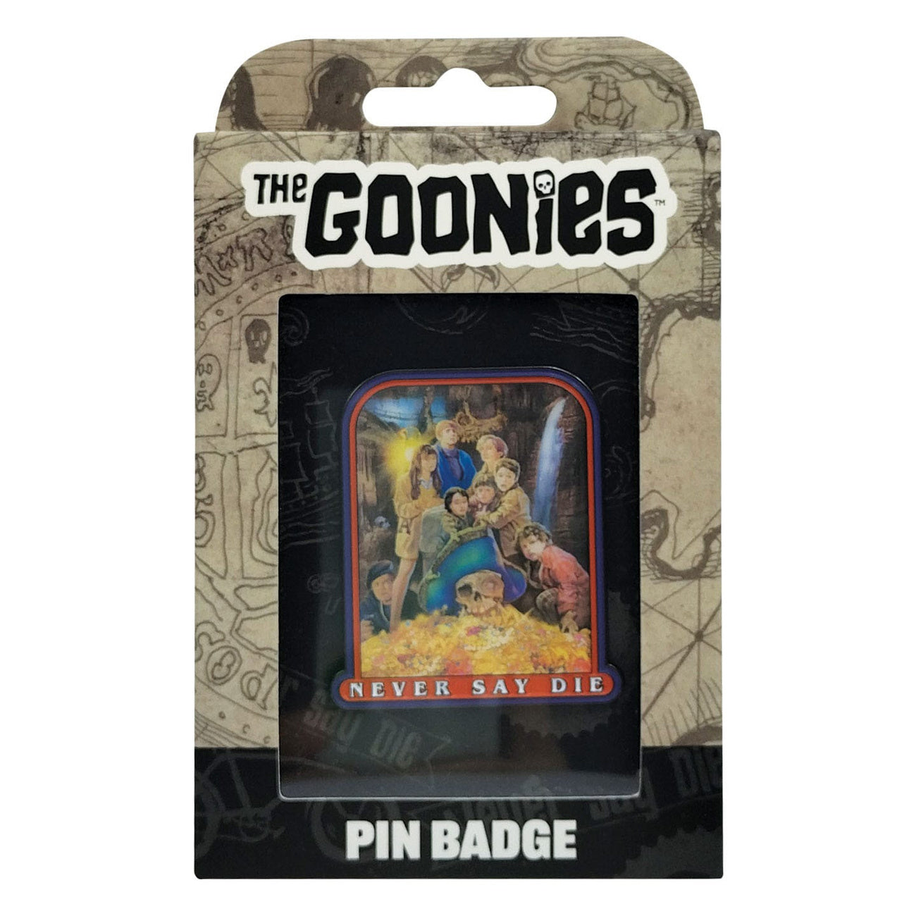 Product image The Goonies Pin 40th Anniversary Never Say Die