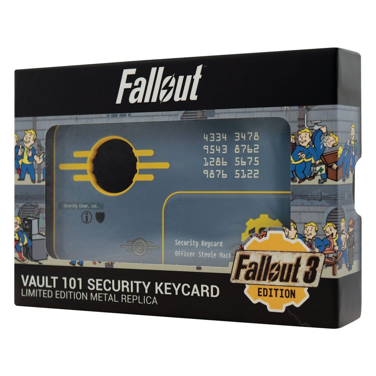 Product image Fallout 3 Replica Vault 101 Security Keycard Limited Edition