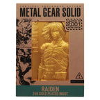 Product image Metal Gear Solid 2 Metal Ingot Raiden 24k Gold Plated Limited Edition