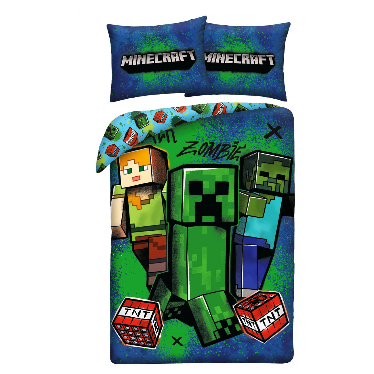 Product image Minecraft Bedding Ver. 10 140 x 200 cm / 70 x 90 cm
