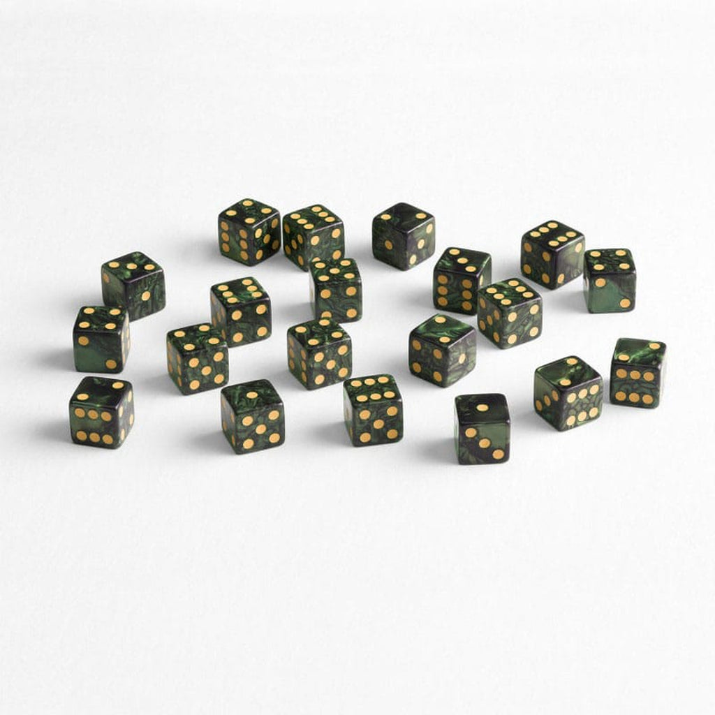 Product image Q Workshop Dice Set Full Pack D6 Green (20)
