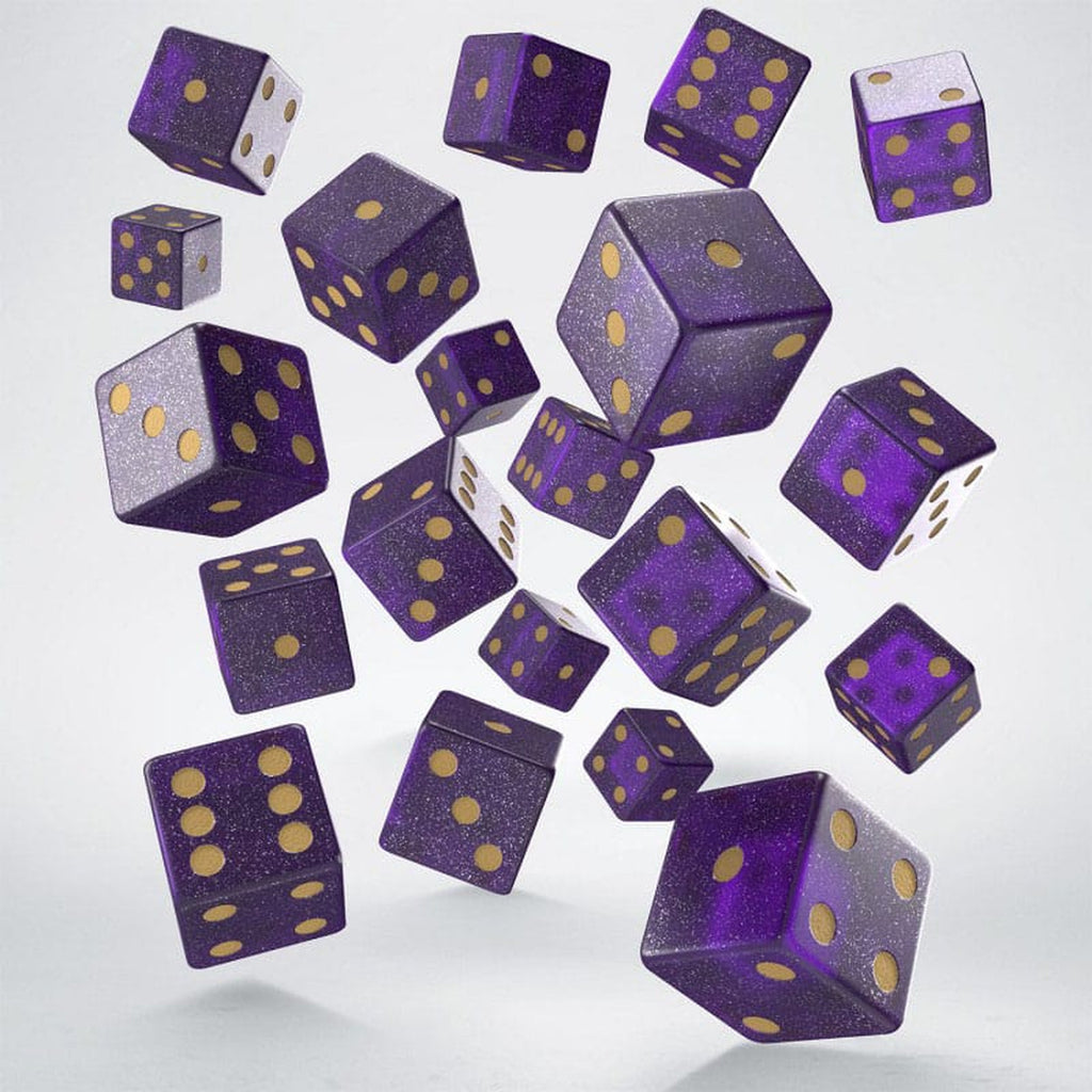 Product image Q Workshop Dice Set Full Pack D6 Shimmering Purple (20)