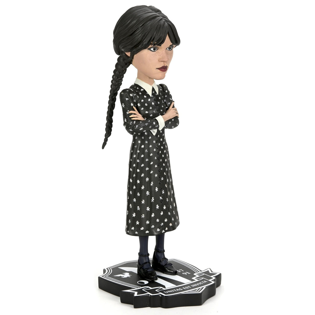 Product image Wednesday Head Knocker Bobblehead Figure Wednesday Addams 21 cm