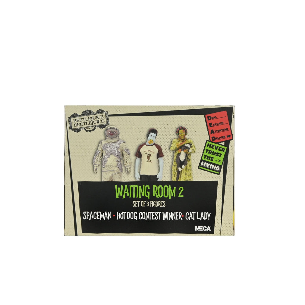 Product image Beetlejuice Beetlejuice Figures 3-Pack Waiting Room 2 10 cm