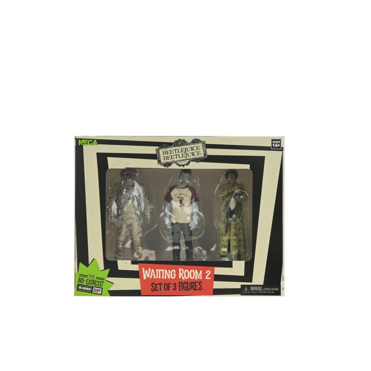 Product image Beetlejuice Beetlejuice Figures 3-Pack Waiting Room 2 10 cm