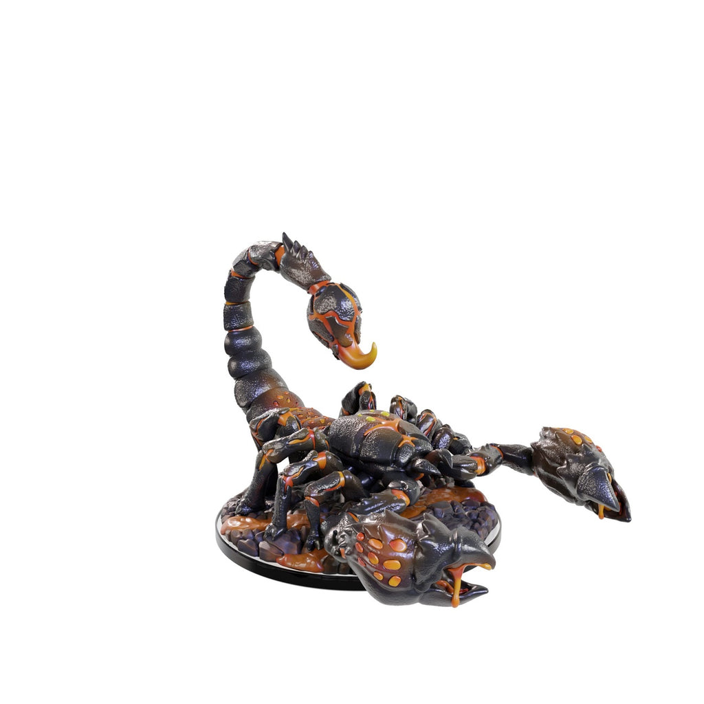 Product image Pathfinder Battles Deep Cuts Miniatures Unpainted 2-Pack Magma Scorpion Display (2)