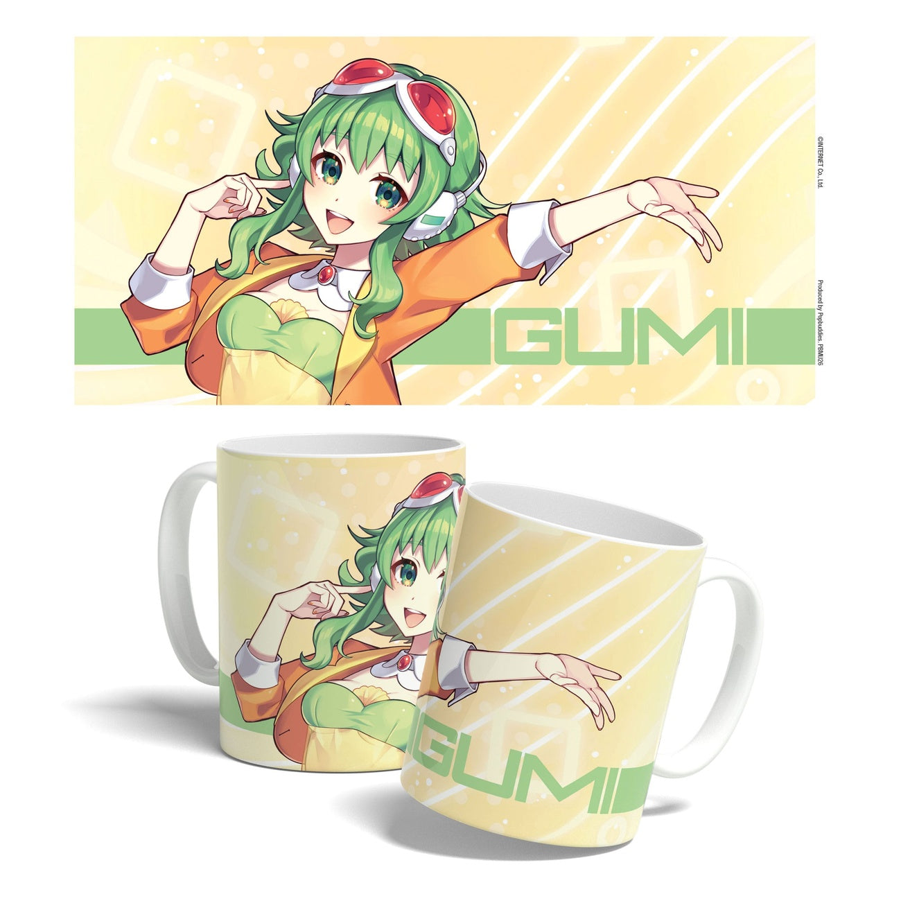 Product image Vocaloid Megpoid Mug Gumi V6 325 ml
