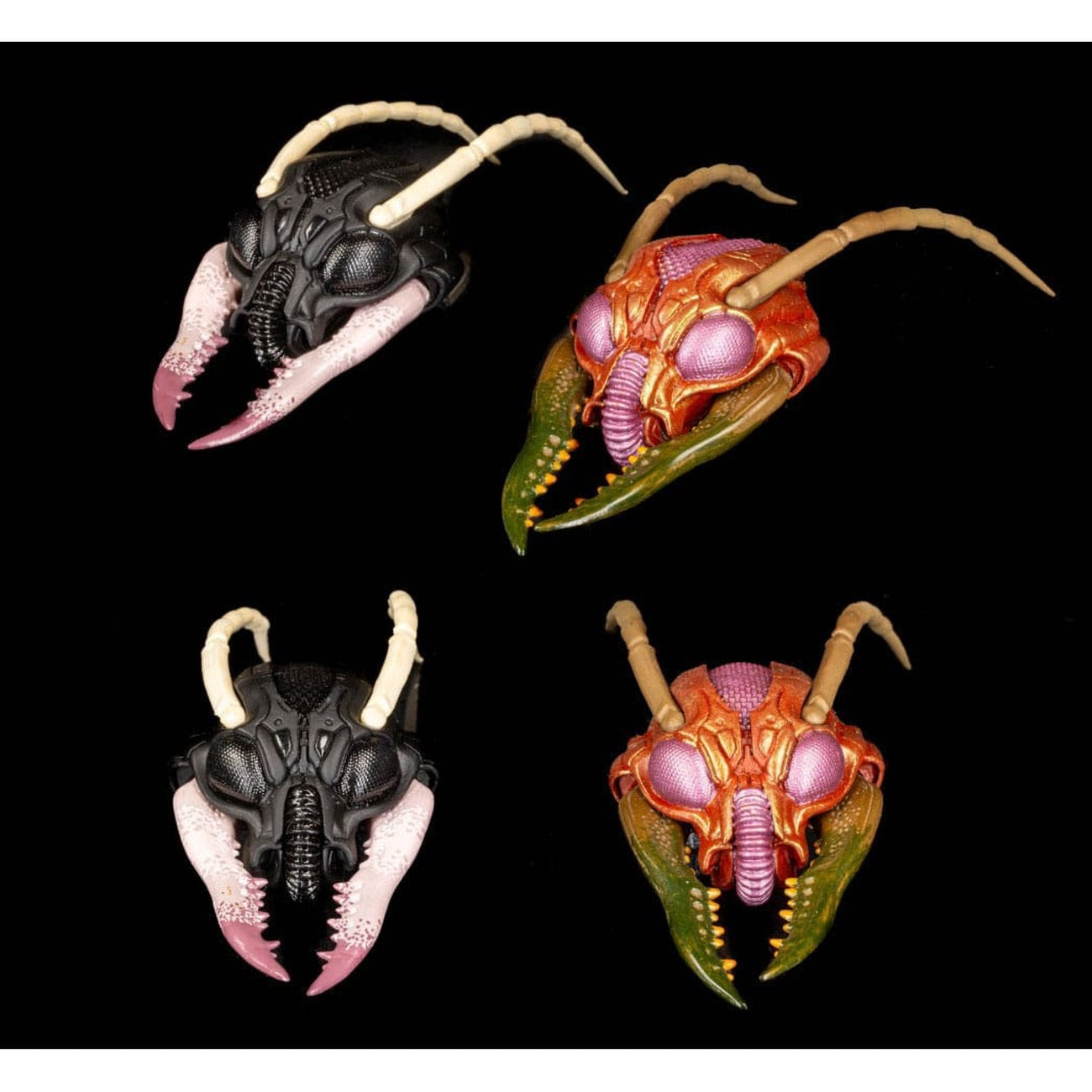 Product image Cosmic Character Pack Accessory Set for Action Figures – Sphexxian Helmets Set